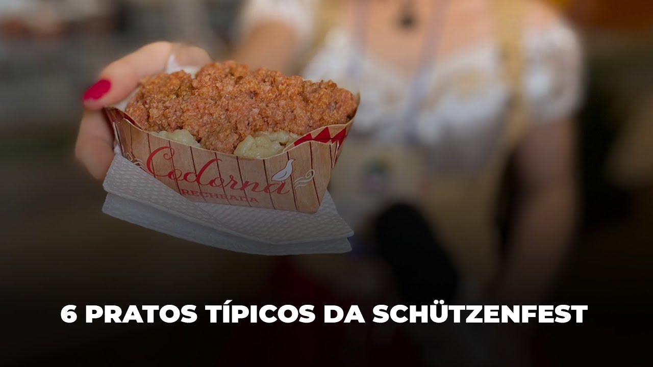 6 pratos típicos da Schützenfest!!