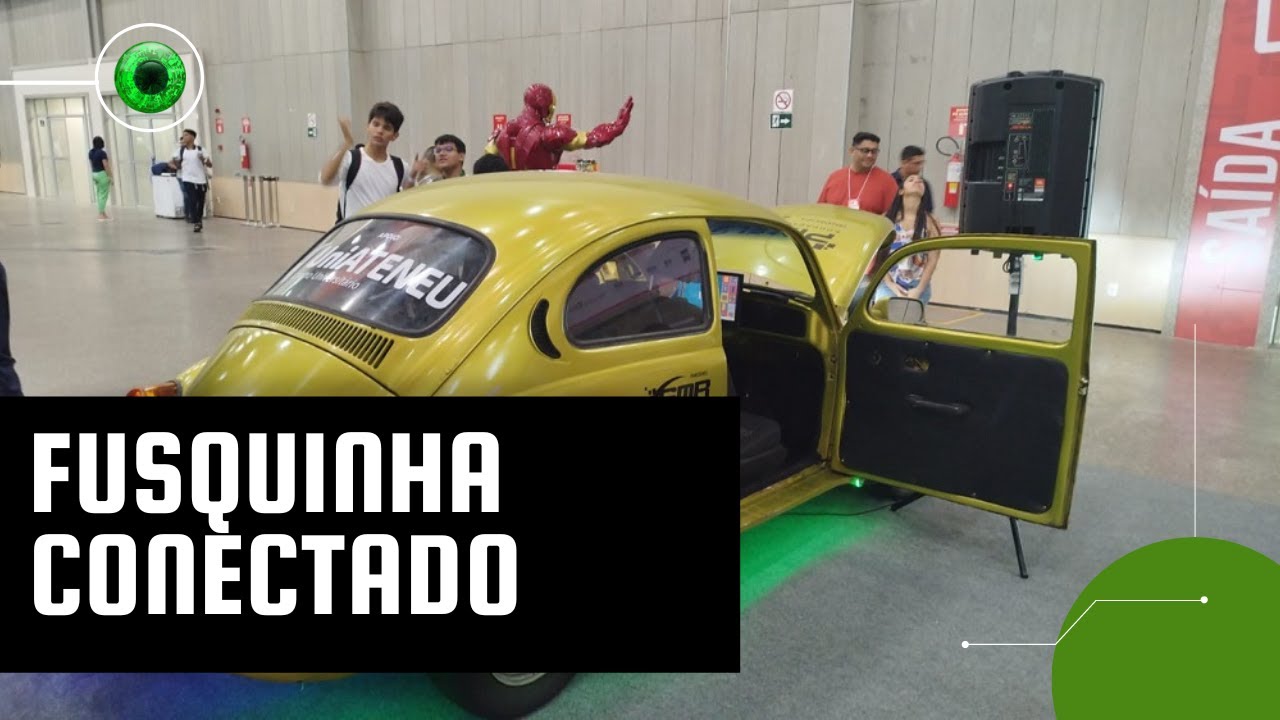 Fusca high-tech: estudantes brasileiros criam protótipo “turbinado” com Alexa