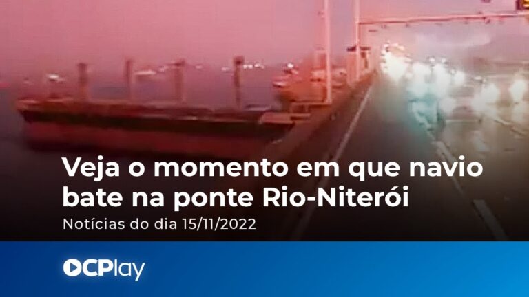 Acidente na ponte Rio-Niterói