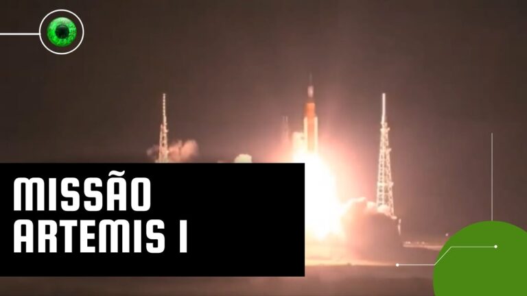 Artemis 1: assista ao momento do lançamento do megafoguete SLS
