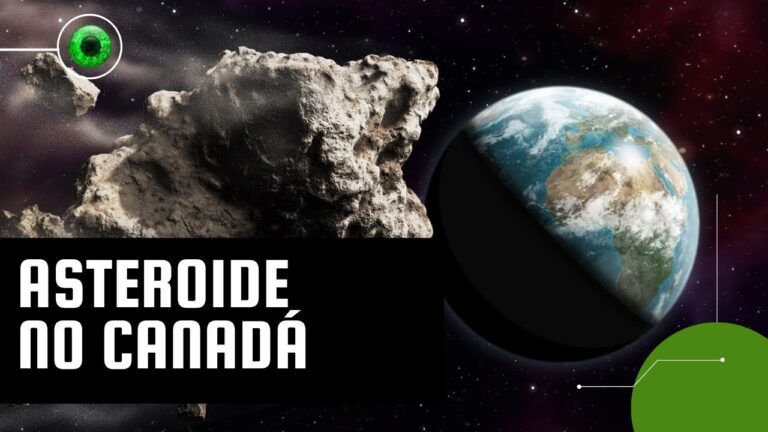 Asteroide é descoberto pouco antes de cair no Canadá