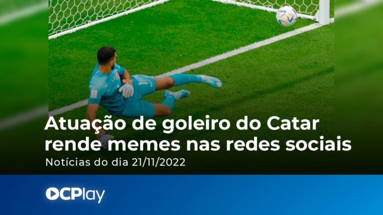 Atuação de goleiro do Catar rende memes nas redes sociais