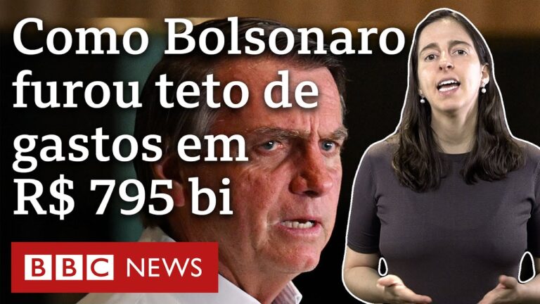 Bolsonaro furou teto de gastos em R$ 795 bi em 4 anos