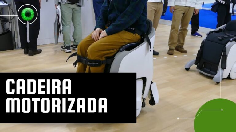 Cadeira de escritório motorizada e inteligente: a novidade da Honda