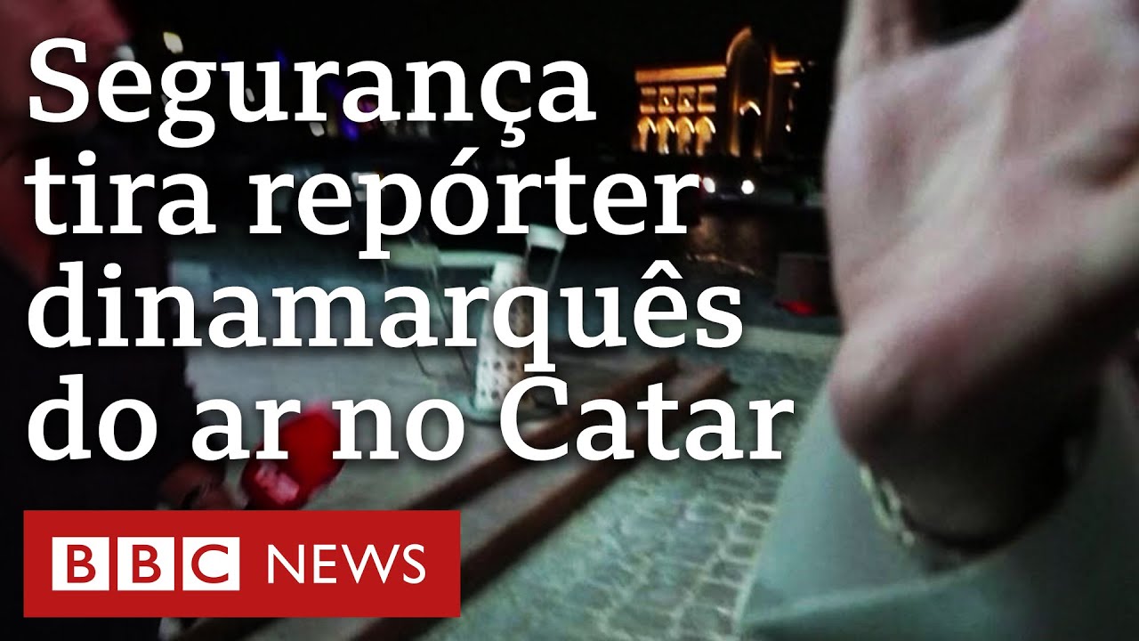 Catar: repórter dinamarquês é tirado do ar e ameaçado