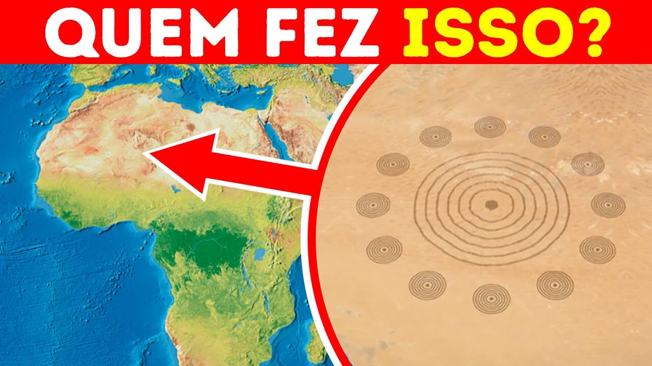 Círculos Misteriosos No Saara: Quem Fez Isso?