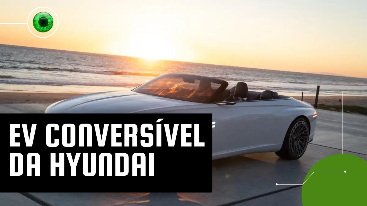 Conversível elétrico e futurista é apresentado pela Hyundai