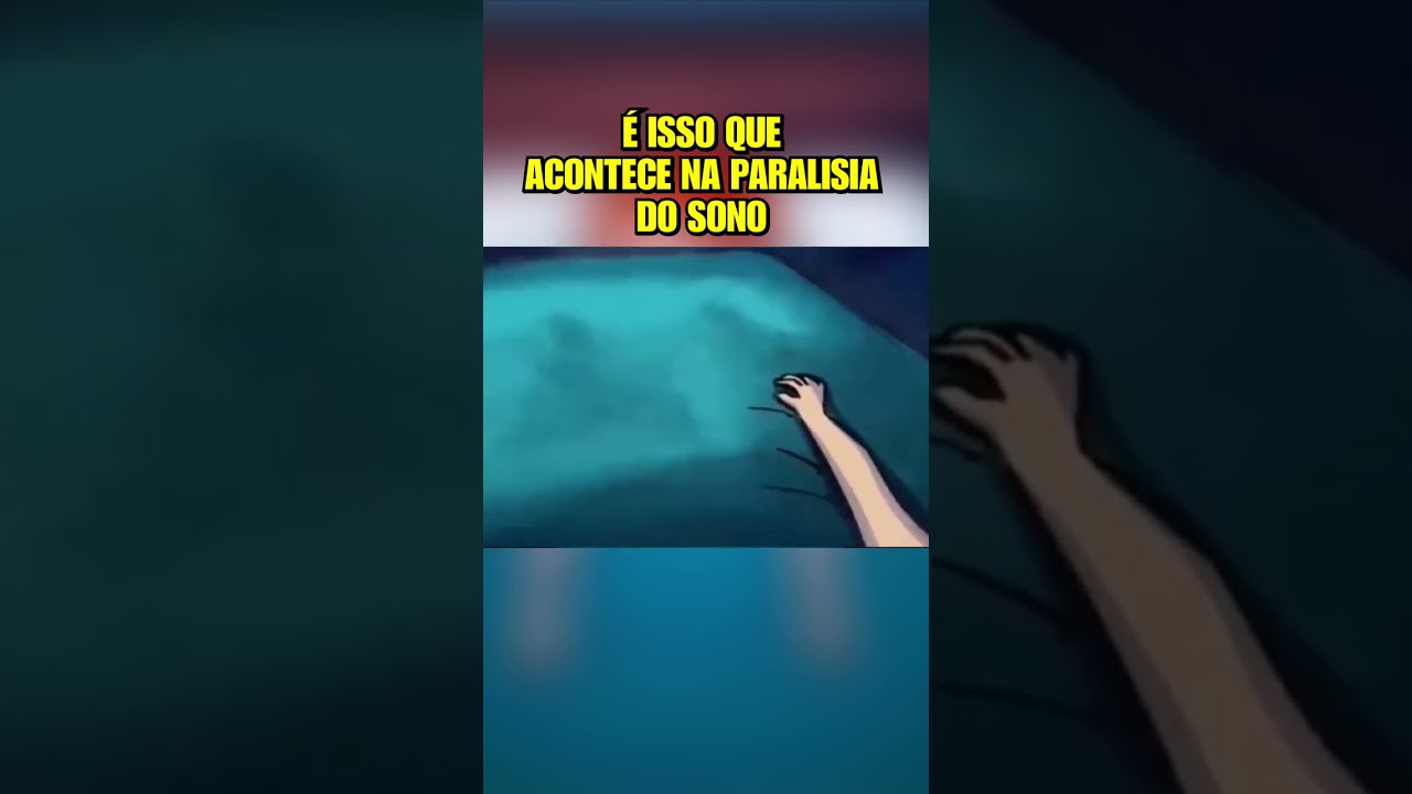 É ISSO QUE ACONTECE NA PARALISIA DO SONO 😱 #shorts #viral #comedia #comedy #short #video #tiktok