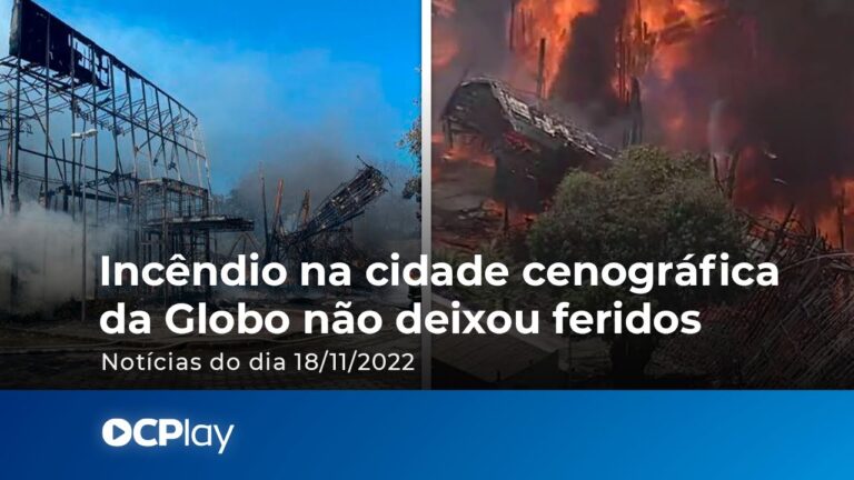 Incêndio na cidade cenográfica da Globo não deixou feridos