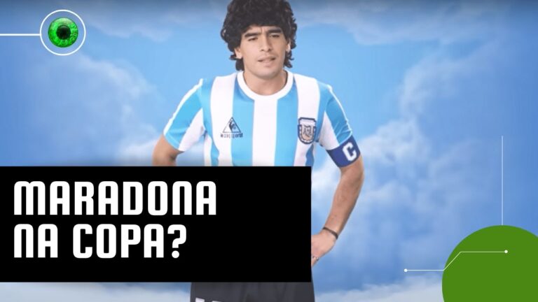 Inteligência artificial faz Maradona “voltar à vida” no Catar