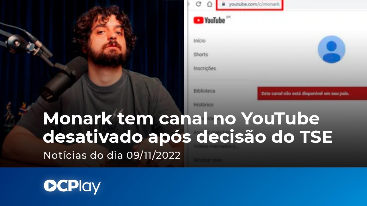 Monark tem canal no YouTube desativado após decisão do TSE