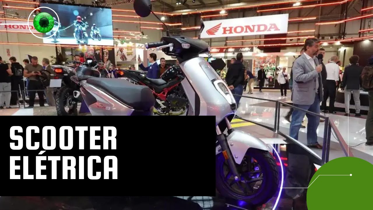 Scooter elétrica "para jovens" conta com bateria removível