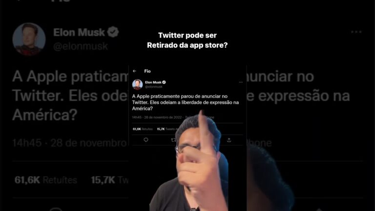 Twitter pode ser banido da App Store? #twitter #apple #noticias