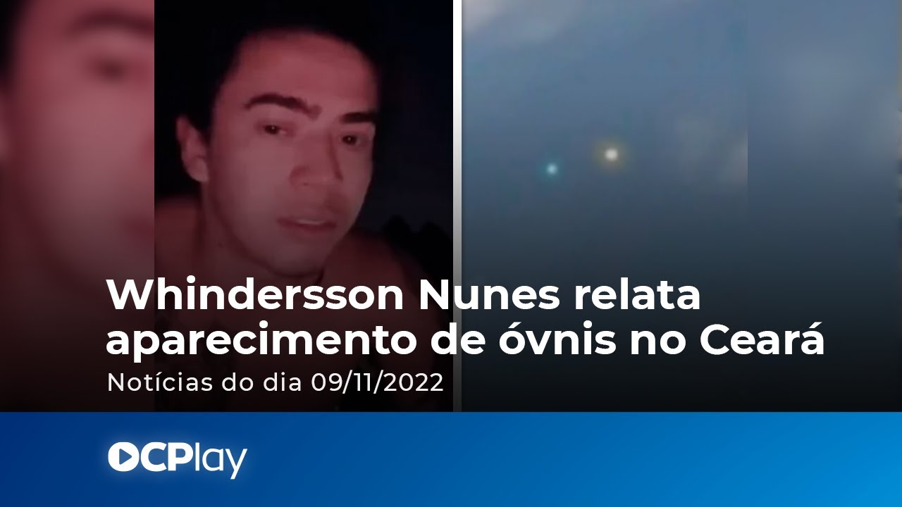 Whindersson Nunes relata aparecimento de óvnis no Ceará