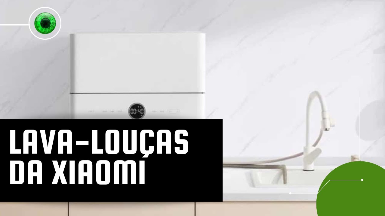Xiaomi lança lava-louças que avalia sujeira e otimiza nível da água