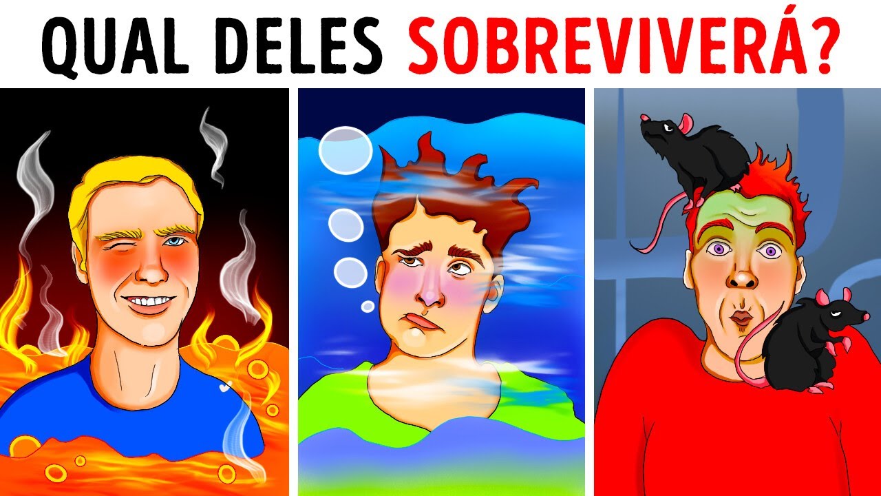 19 Enigmas Para Testar Seu Instinto de Sobrevivência