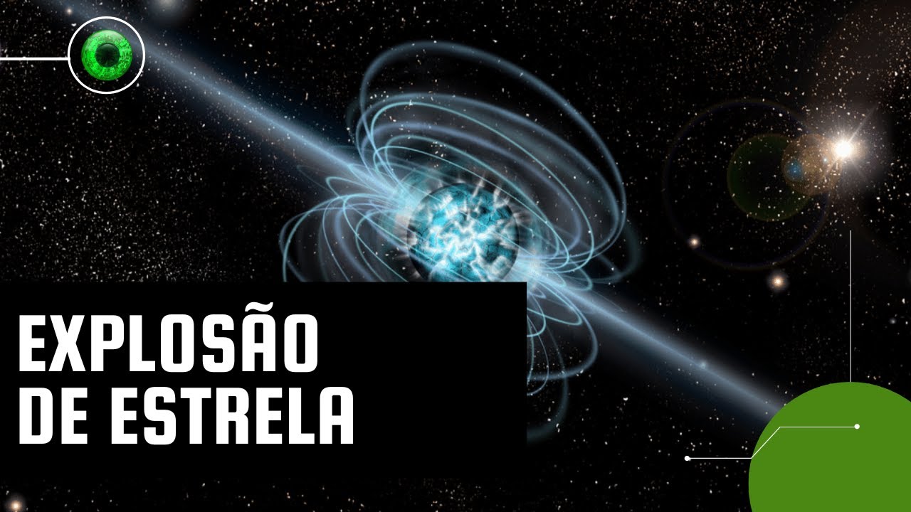 A incrível explosão de uma estrela