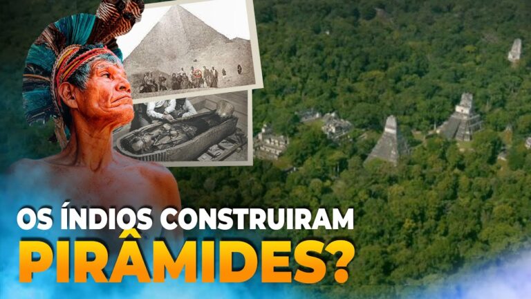 Pirâmides encontradas em cidade perdida na Amazônia, muda o rumo da história