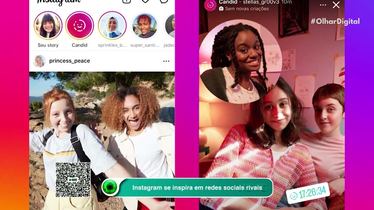 Instagram se inspira em redes sociais rivais