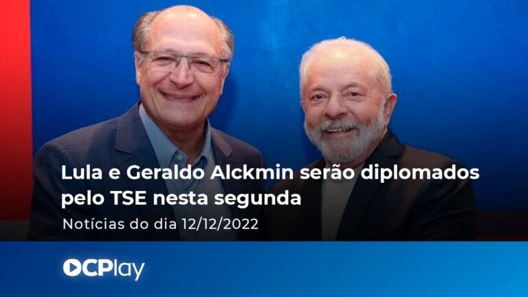 Lula e Geraldo Alckmin serão diplomados pelo TSE nesta segunda
