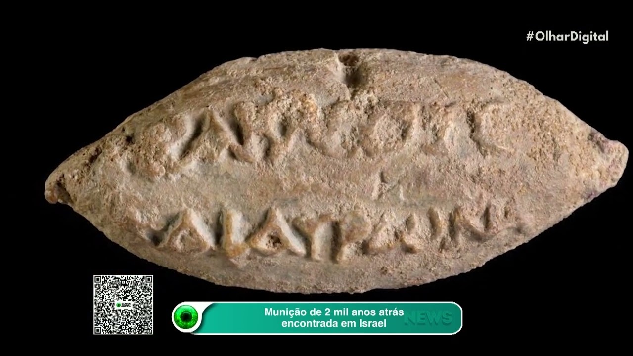 Munição de 2 mil anos atrás encontrada em Israel