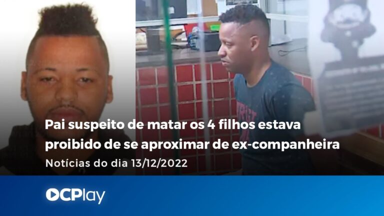 Pai suspeito de matar os 4 filhos é preso em Porto Alegre
