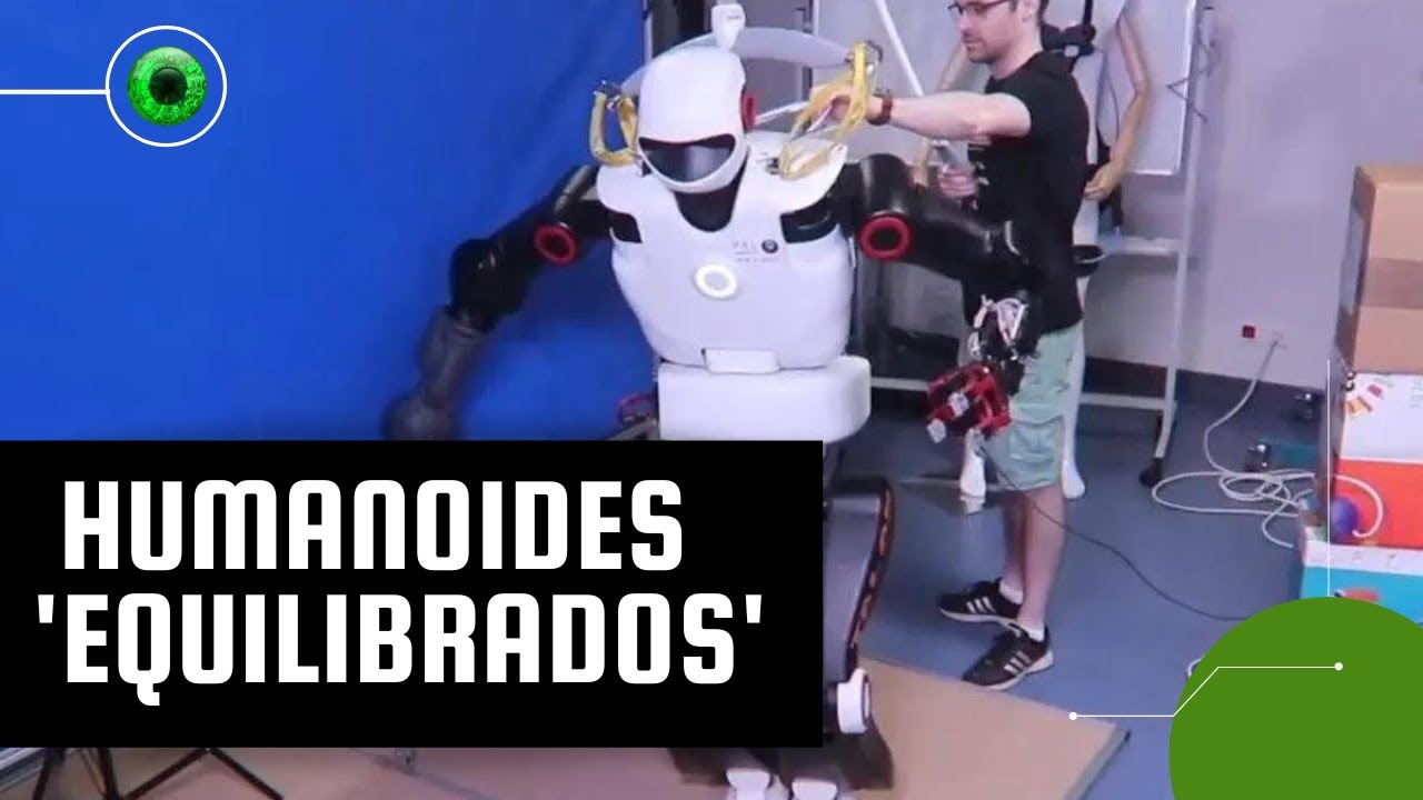 Robôs aprendem a usar apoios para manter o equilíbrio