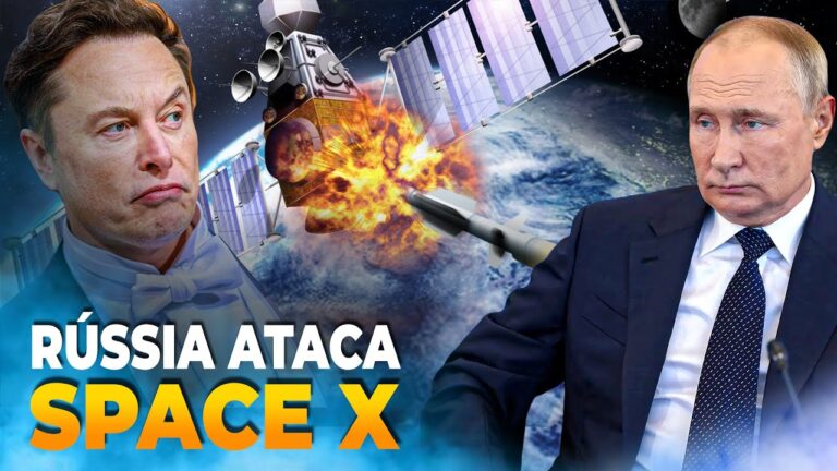 Putin destruiu os satélites da SpaceX e Elon Musk fala que vai destruir a Rússia