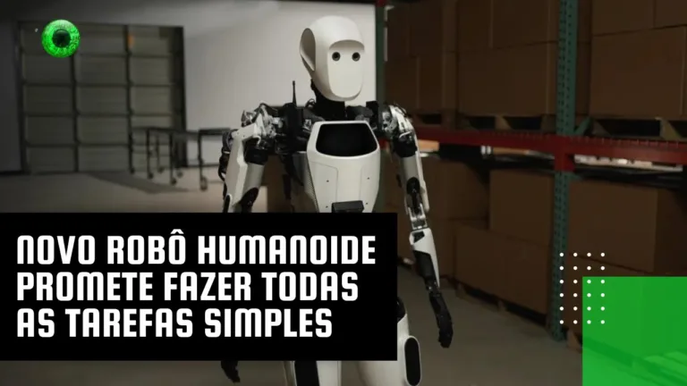 Novo robô humanoide promete fazer todas as tarefas simples