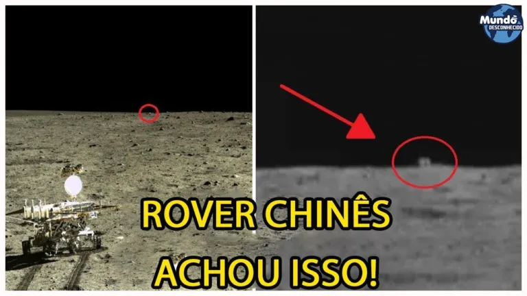 Rover Chinês Captura OBJETO MISTERIOSO no lado menos acessível da lua, mas não sabem ainda o que é