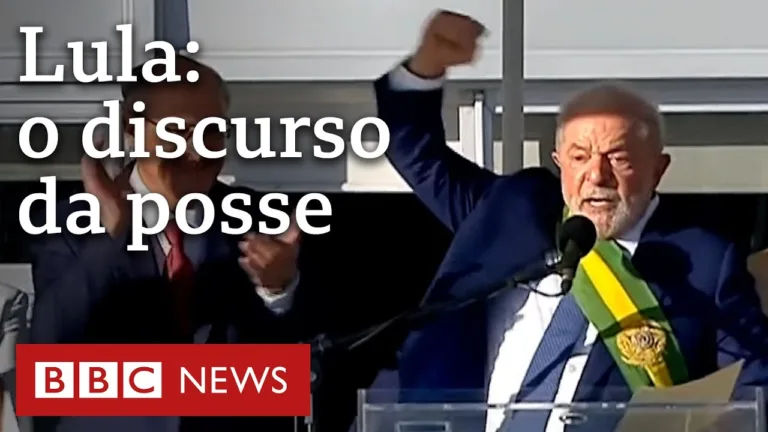 A íntegra do discurso de Lula diante do Planalto