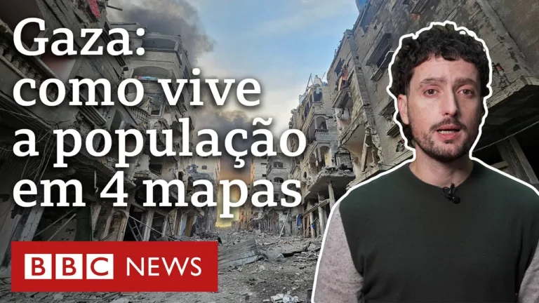 As condições de vida dos moradores da Faixa de Gaza em 4 mapas