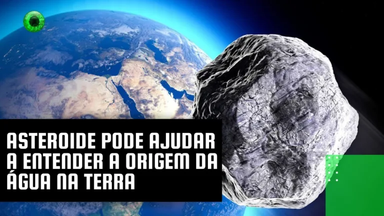 Asteroide pode ajudar a entender a origem da água na Terra