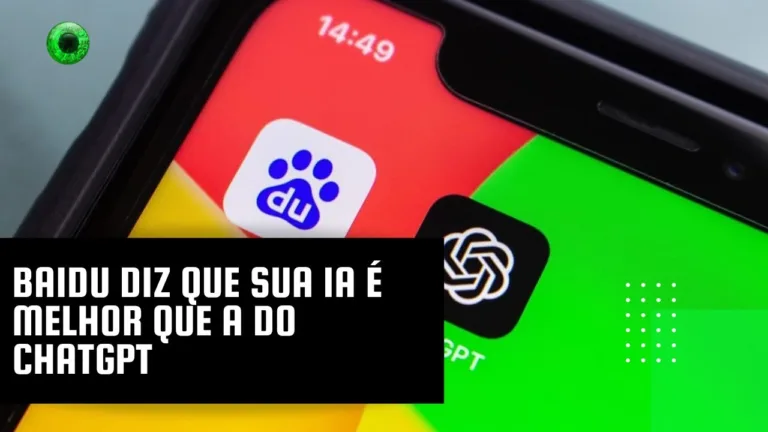 Baidu diz que sua IA é melhor que a do ChatGPT