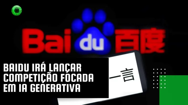 Baidu irá lançar competição focada em IA generativa