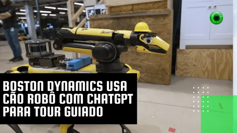 Boston Dynamics usa cão robô com ChatGPT para tour guiado