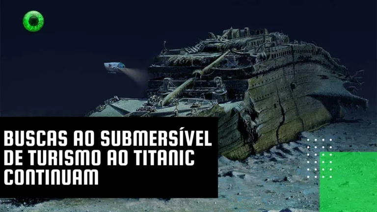 Buscas ao submersível de turismo ao Titanic continuam