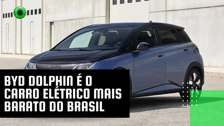 BYD Dolphin é o carro elétrico mais barato do Brasil