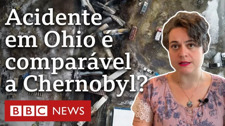 Como acidente de trem nos EUA reacende fantasma de Chernobyl