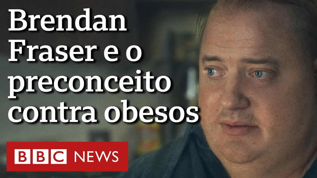 Brendan Fraser: 'Obesos são ofendidos em nome de preocupações reais de saúde'