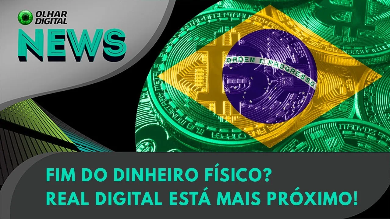 Ao Vivo | Fim do dinheiro físico? Real Digital está mais próximo! | 29/05/2023 | #OlharDigital