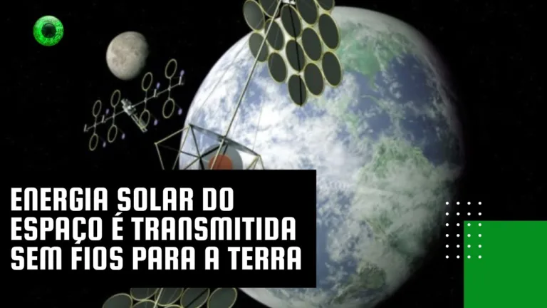 Energia solar do espaço é transmitida sem fios para a Terra