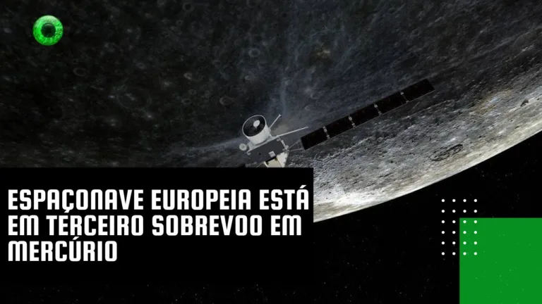 Espaçonave europeia está em terceiro sobrevoo em Mercúrio