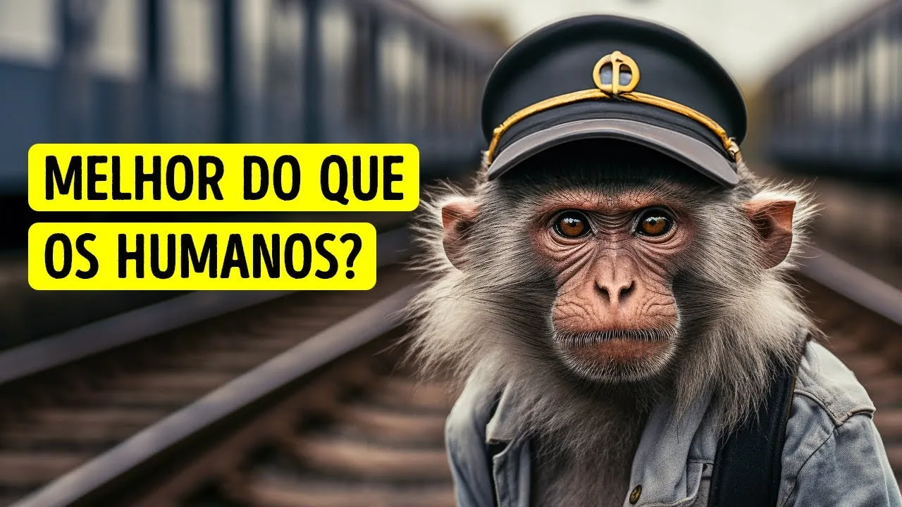 Este Babuíno Operava uma Ferrovia e Nunca Cometeu Erros