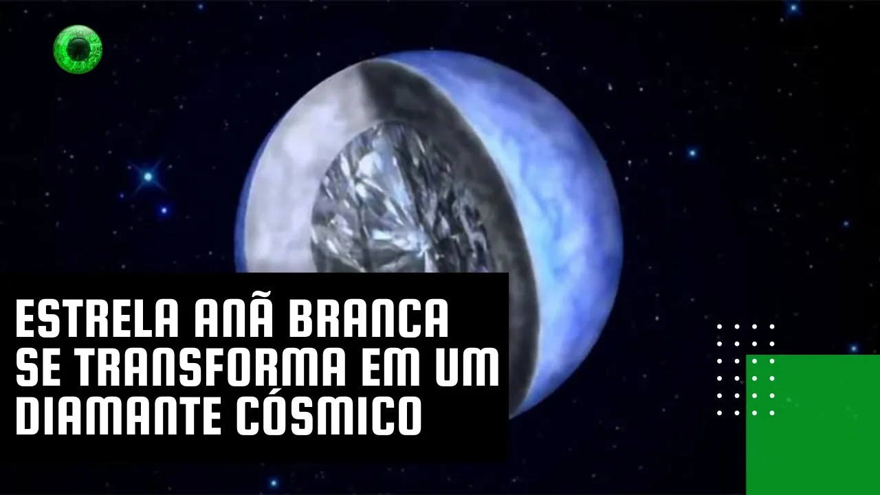 Estrela anã branca se transforma em um “diamante cósmico”