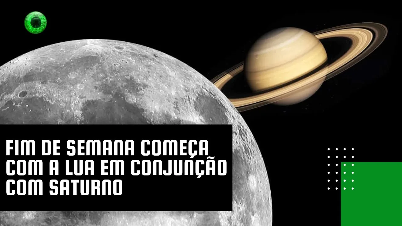 Fim de semana começa com a Lua em conjunção com Saturno