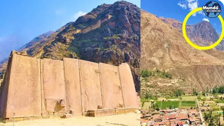 Como as civilizações antigas levaram esses blocos de pedra massivos para o topo de uma montanha