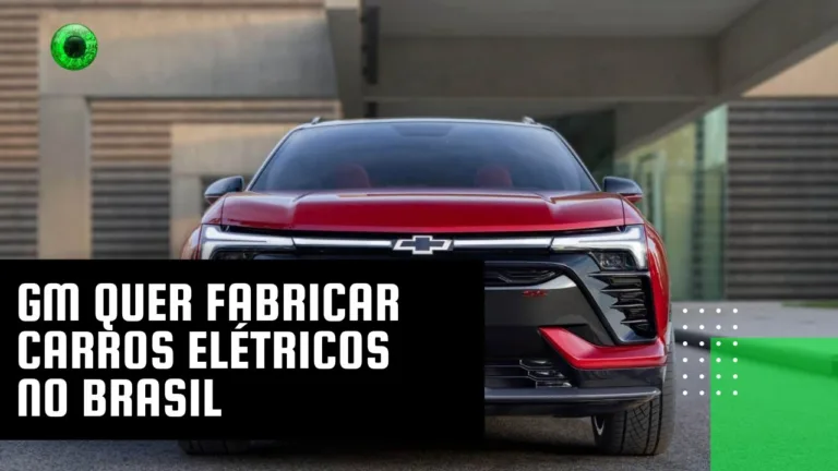 GM quer fabricar carros elétricos no Brasil