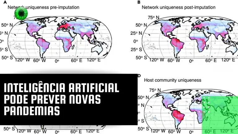 Inteligência Artificial pode prever novas pandemias