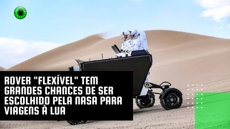 Rover flexível tem grandes chances de ser escolhido pela NASA para viagens à Lua